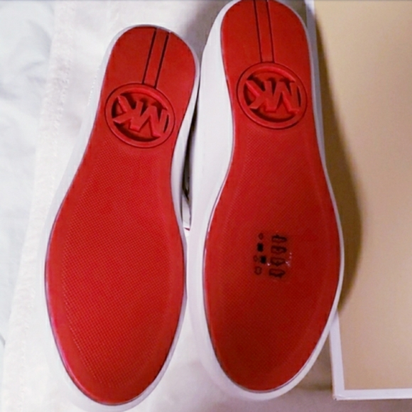 MICHAEL KORS sneakers Trent High Top White with ⭐ - Picture 6 of 8